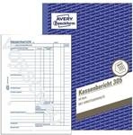 Avery Zweckform AKTION: 5er-Pack Formularbuch &raquo;Kassenbericht 305&laquo; wei&szlig;,...