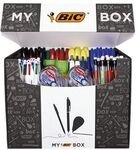 BIC 124-tlg. Schreibger&auml;te-Set &raquo;My BIC Box&laquo; silber