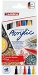 Edding 5er-Set Acrylstifte &raquo;e-5300 Basic&laquo; mehrfarbig