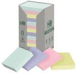 Post-it Notes (Recycle) 24 Haftnotizbl&ouml;cke &raquo;Recycling Notes&laquo; im Tower gr&uuml;n