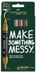 Faber-Castell Acrylic Marker Set &raquo;Metallic&laquo; 4 Stifte