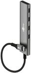 goobay USB-Hub USB-C auf USB-C /USB-A 5 Gbit/sek