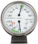 Hama Thermo-/Hygrometer &raquo;Tahiti&laquo; silber silber