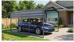 Westmann Carport &raquo;Kopenhagen S&laquo; grau, 305x253x451 cm