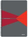 Leitz Collegeblock &raquo;Office&laquo; A4 kariert Polypropylen rot