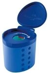 Faber-Castell (Schule) Dosenspitzer &raquo;Grippy&laquo; blau, 6x6.3x5.5 cm
