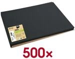 PROnappe Platzsets 500 St&uuml;ck schwarz, 40x30 cm