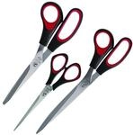 Wedo Papierscheren-Set 3 St&uuml;ck silber