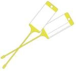 EICHNER 3x 100er-Pack Warenanh&auml;nger mit neutralem Beschriftungsfeld gelb