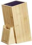 Westmark Messerblock braun, 11x24.5x16 cm