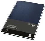 Sigel Spiral-Notizbuch &raquo;Conceptum&laquo; kariert ca. A4 Hardcover blau