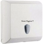 Green Hygiene Falthandtuchspender &raquo;Hochstapler&laquo; Z-Falz f&uuml;r 500 T&uuml;cher grau,