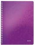 Leitz Collegeblock &raquo;WOW 4638&laquo; A4 kariert, FSC-Papier violett