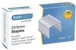 RAPESCO Heftklammern &raquo;24/6&laquo; silber