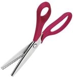clauss Zick-Zack-Schneiderschere 21,7 cm pink