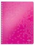 Leitz Collegeblock &raquo;WOW 4638&laquo; A4 kariert, FSC-Papier pink