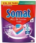 Somat Sp&uuml;lmaschinentabs &raquo;All in 1 Extra XXL&laquo; 58 St&uuml;ck blau