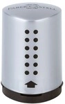 Faber-Castell Einfachspitzdose &raquo;Grip 2001 Mini&laquo; silber, 2.5x3.8x2.5 cm