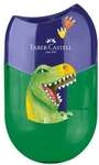 Faber-Castell (Schule) Dosenspitzer &raquo;Dino&laquo; gr&uuml;n