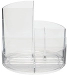 MAUL Schreibtisch-Organizer &raquo;MAULrundbox&laquo; transparent, 14x12.5 cm