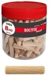 TOX Holzd&uuml;bel &raquo;BOLTFIX wood&laquo; 40 mm 100 St&uuml;ck braun
