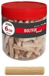 TOX Holzd&uuml;bel &raquo;BOLTFIX wood&laquo; 30 mm 250 St&uuml;ck braun