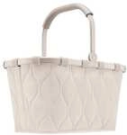reisenthel Einkaufskorb carrybag puffer stone 40/20/26 cm 22 L, 40x26x20 cm