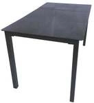 VCM Gartentisch 140 cm grau, 140x73x80 cm