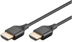 goobay HDMI-Kabel HDMI 2.0 + LAN 5.0 m schwarz