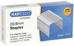 RAPESCO 5000er-Pack verzinkte Heftklammern &raquo;26/8&laquo;