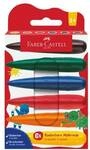 Faber-Castell (Schule) Wachsmalkreide &raquo;Finger&laquo; 6 St&uuml;ck