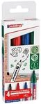 Edding 4er-Pack Whiteboard-Marker &raquo;250&laquo; grau