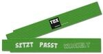 TOX Meterstab &raquo;SITZT PASST WACKELT&laquo; 2 m, 5 cm