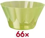 Papstar 66 Eis-/Dessertschalen "Royal" gr&uuml;n 300ml - &Oslash; 11cm gr&uuml;n