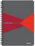 Leitz Collegeblock &raquo;Office&laquo; A5 kariert Polypropylen rot