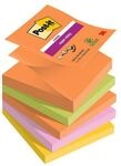 Post-it Super Sticky Haftnotizblock 76 x 76 mm &raquo;Z-Notes Boost Collection&laquo;, 5 St&uuml;ck