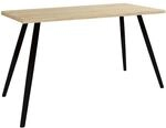 VCM Schreibtisch &raquo;Salia&laquo; 138x80 cm Gestell schwarz braun, 138x70x50 cm
