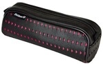Pelikan Schlamperm&auml;ppchen Quattro Lasercut schwarz /pink, 21.5x8x7 cm