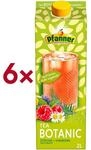 PFANNER Eisteegetr&auml;nk &raquo;Botanic - Zitrone & Himbeere&laquo; 6 St&uuml;ck je 2 L gelb