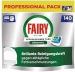 FAIRY 140 Sp&uuml;lmaschinentabs &raquo;Professional Original&laquo; blau