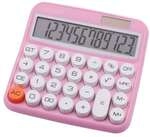 GENIE Taschenrechner &raquo;612 B&laquo; pink, 15x4x14.5 cm