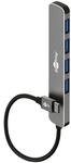 goobay USB-Hub USB-C auf USB-C /USB-A 5 Gbit/sek