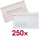 ELCO Lieferscheintaschen &raquo;Quick Vitro&laquo; blanko DIN C5 250 St&uuml;ck, 22.9x11.4 cm