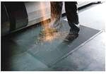 Miltex Arbeitsplatzmatte &raquo;Yoga Ergo Fire&laquo; 95 x 125 cm grau, 95 cm