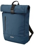 MOLESKINE Notebook-Rucksack &raquo;Metro&laquo; mit Rolltop blau, 32x50x13 cm