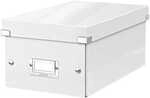 Leitz Aufbewahrungsbox f&uuml;r DVD &raquo;Click & Store 6042&laquo; wei&szlig;, 20.6x14.7x35.2 cm