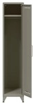 Bisley Spind &raquo;FERN Locker&laquo; 1x1, Stahl, auf F&uuml;&szlig;en, 38 x 180 cm grau, 38x180...