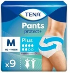 TENA Inkontinenzhosen &raquo;Pants protect+ Plus&laquo; Gr&ouml;&szlig;e M 9 St&uuml;ck schwarz