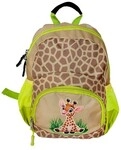 DONAU Kindergartenrucksack &raquo;Mini Giraffe&laquo; braun, 20x25x10 cm
