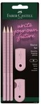 Faber-Castell Bleistift-Set &raquo;Sleeve Set&laquo; rosa